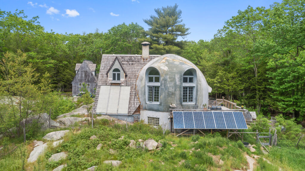 View of DOME HOUSE: You can now buy a sustainable off-grid home that runs on ...