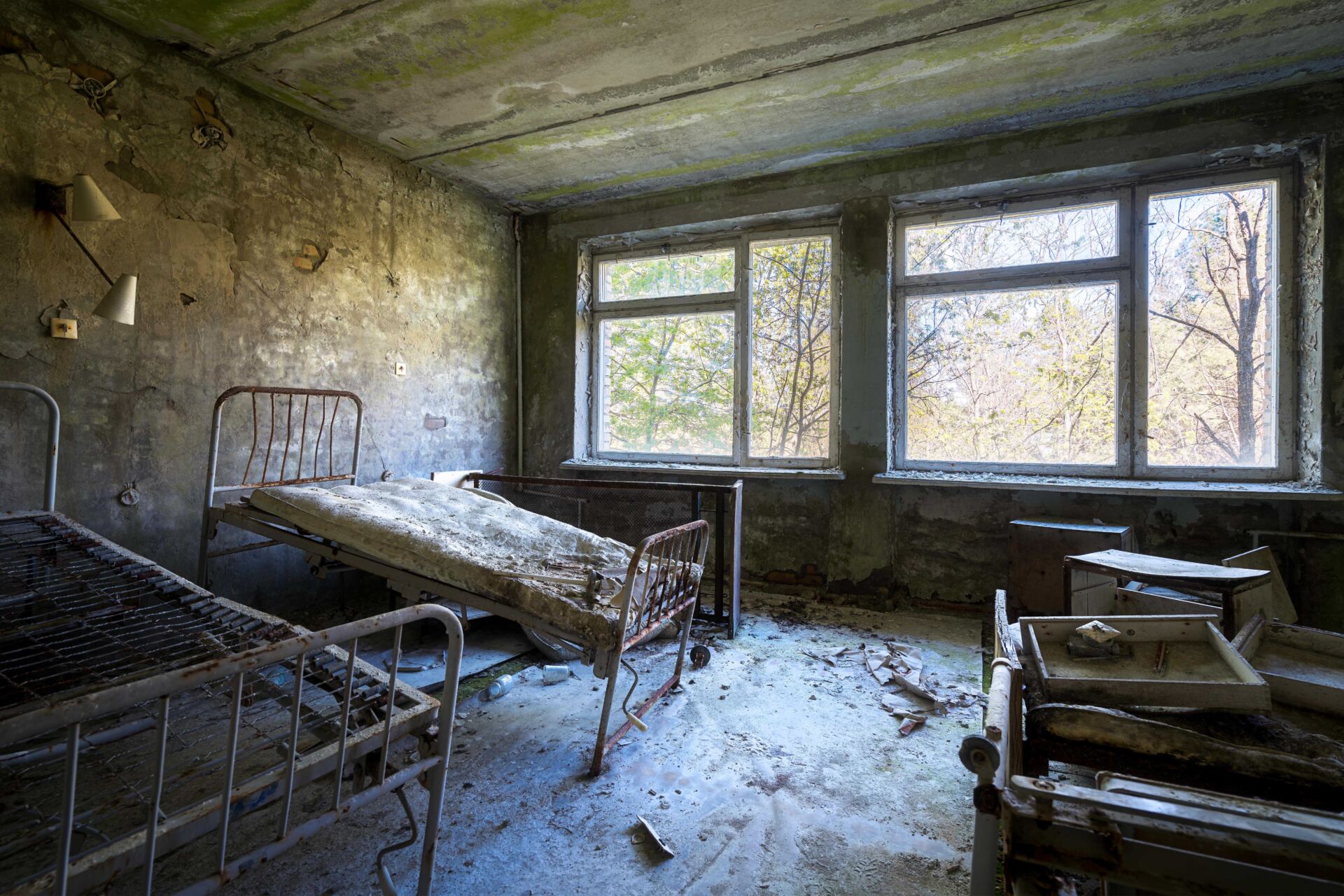 abandoned beds