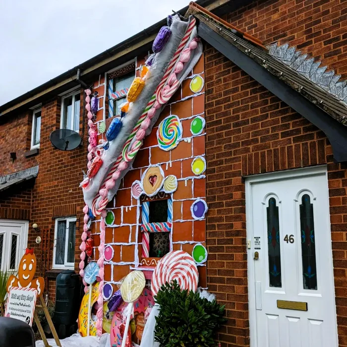 Christmas-obsessed mum opens £25,000 festive ‘selfie land’ after real-life gingerbread house success