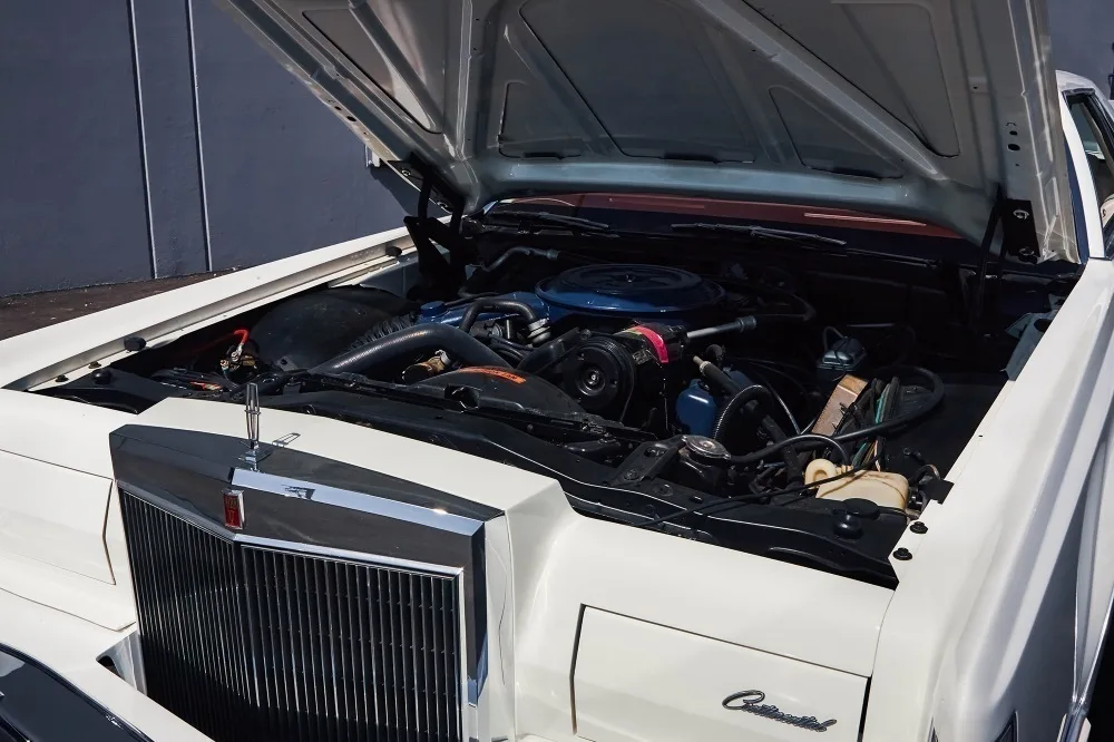 The 1977 Lincoln Continental Mark V.