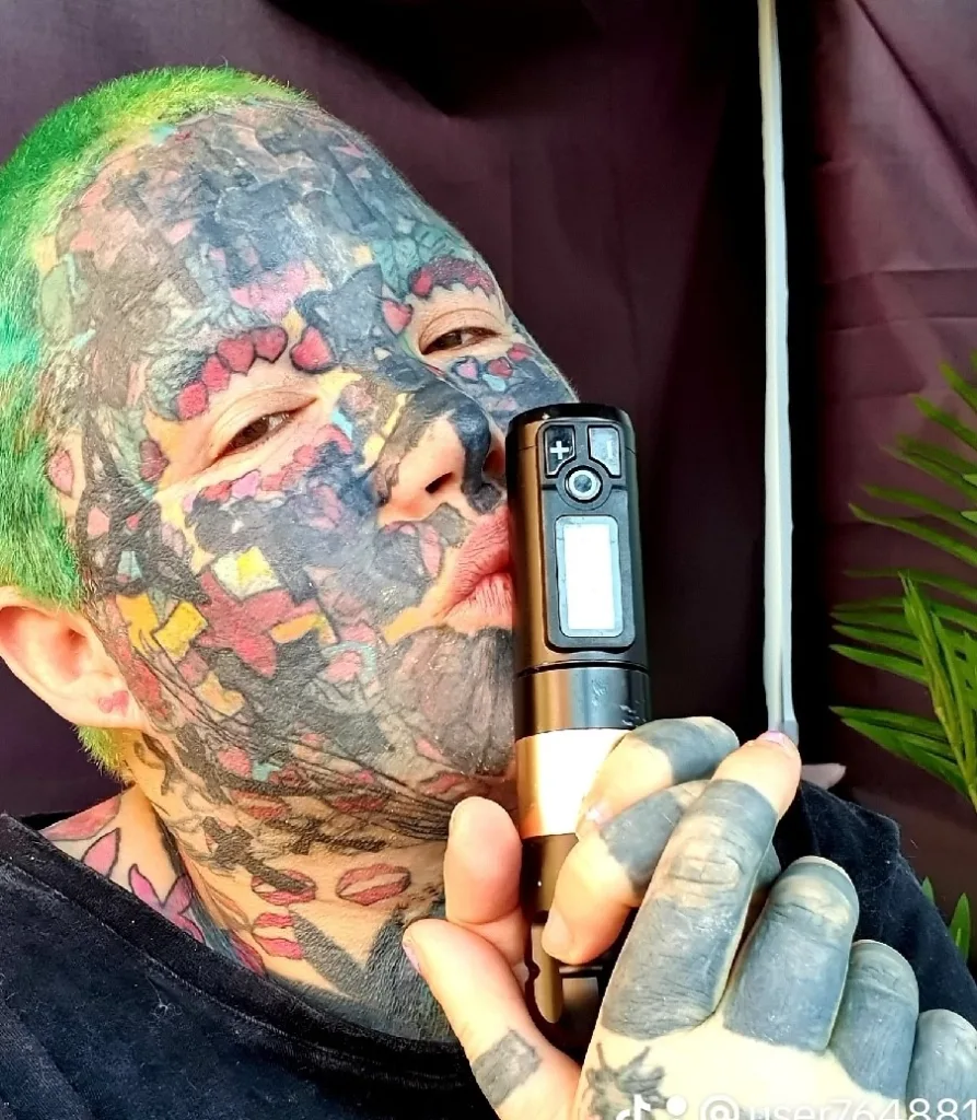 Mum with 800 tattoos who was banned from the pub looks unrecognisable