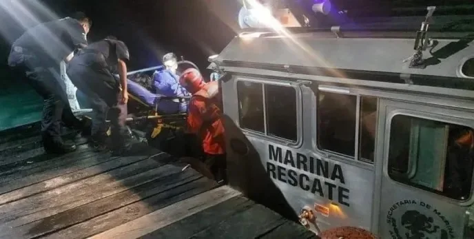 Tourist catamaran capsizes at sea at night, leaving four dead which was sailing from Cancun, Mexico, to travel to the nearby Isla Mujeres.