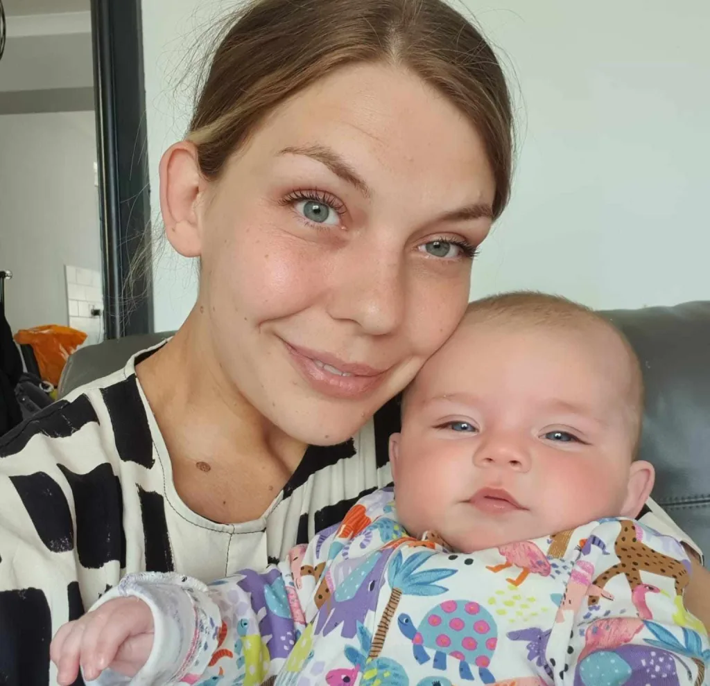 the heartbroken mother shares her baby's battle with congenital vertical talus, a rare foot deformity, raising funds for her surgery to enable walking.