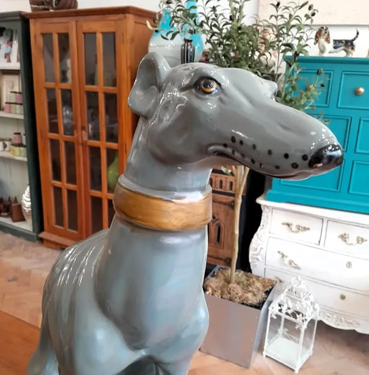 Rob Beckett was shocked when his wife bought a pricey dog ornament without his approval. The £245 whippet statue, dubbed George, caused quite a stir in their home. Despite Rob's disdain, Louise proudly displayed it in their living room, sparking mixed reactions from fans.