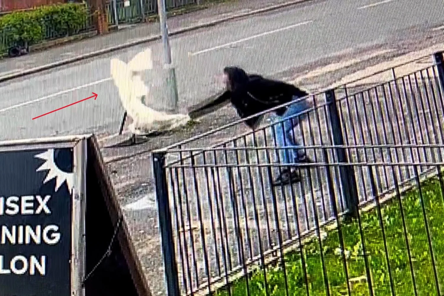 VIDEO: Woman dips bridal gown in dirty puddles after £4,000 of items stolen  from wedding business | Need To Know