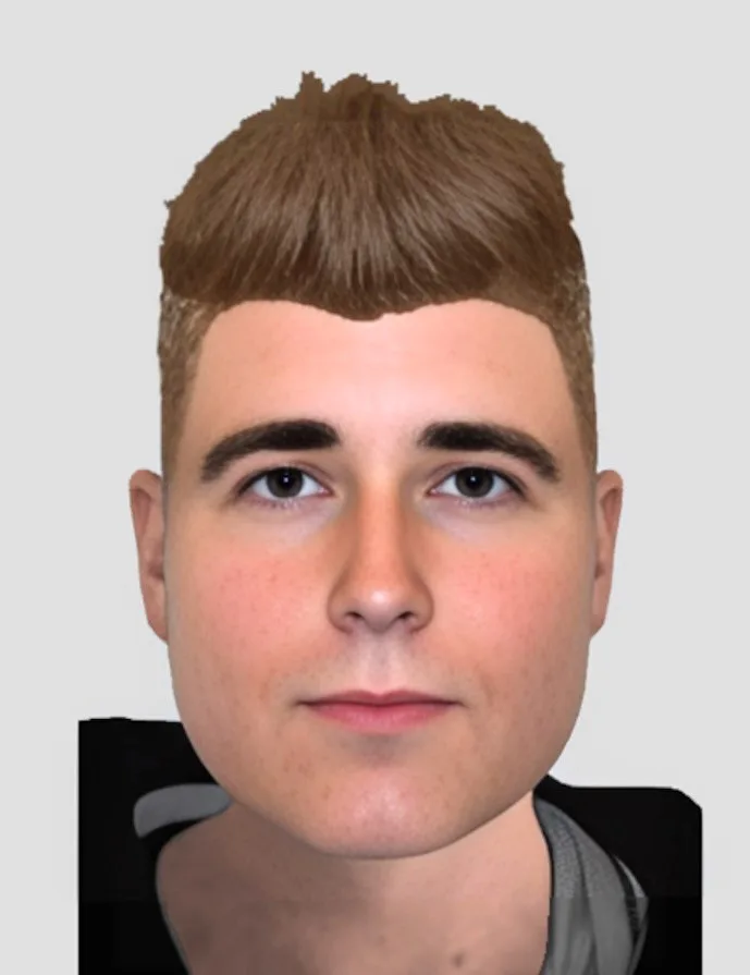 Police release e-fit of suspect resembling Simon Cowell accused of voyeurism in Sheffield, prompting public amusement and speculation.