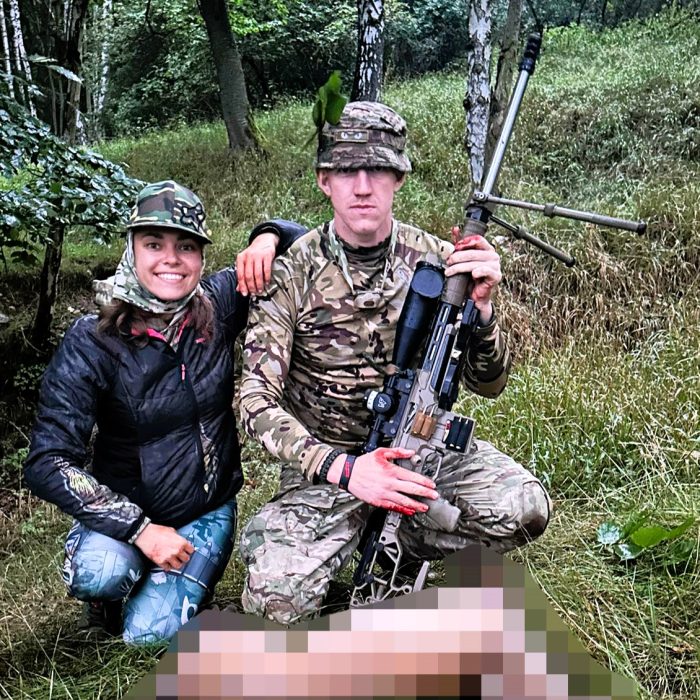 Female hunter dubbed ‘murderer’ teams up with boyfriend to hunt more – ‘We get death treats but will never stop our passion’