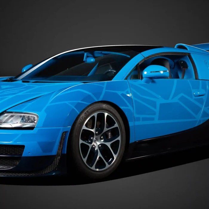 Transformers fans have chance to buy dream car… a customised Bugatti Veyron for £1.5million