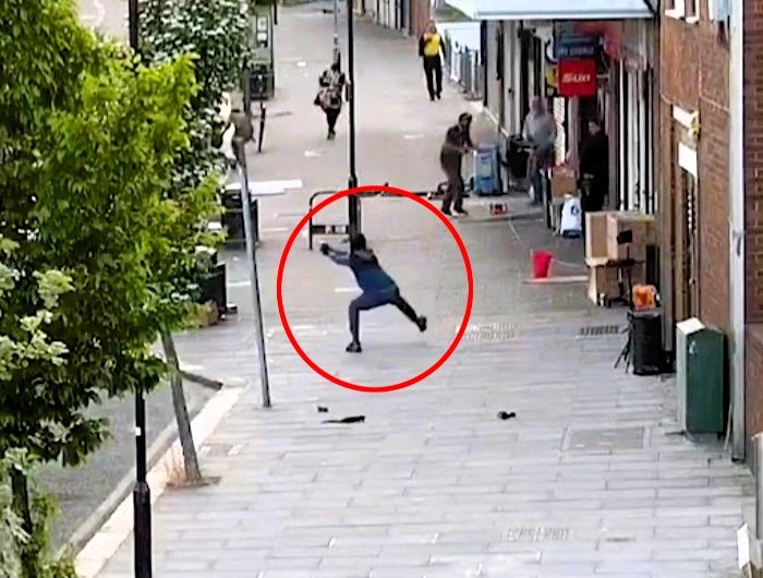VIDEO: Hapless gunman who opened fire on rivals 300m from Tottenham Hotspur Stadium facing jail after he was spotted filming music video