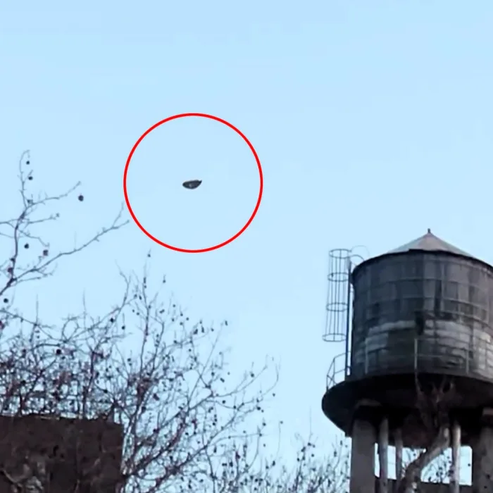 VIDEO: Moment singer J Balvin spots plectrum-shaped ‘UFO’ hovering in sky