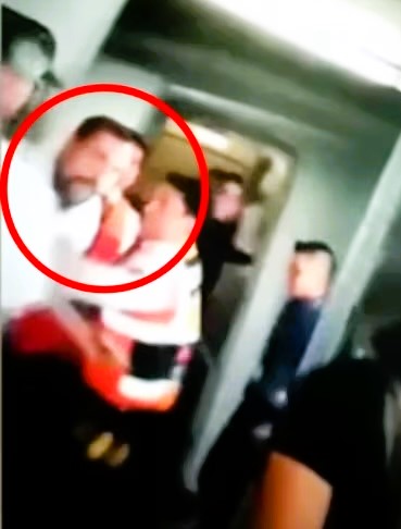 VIDEO: Priest ‘attacks’ airport staff after refusing to move seats