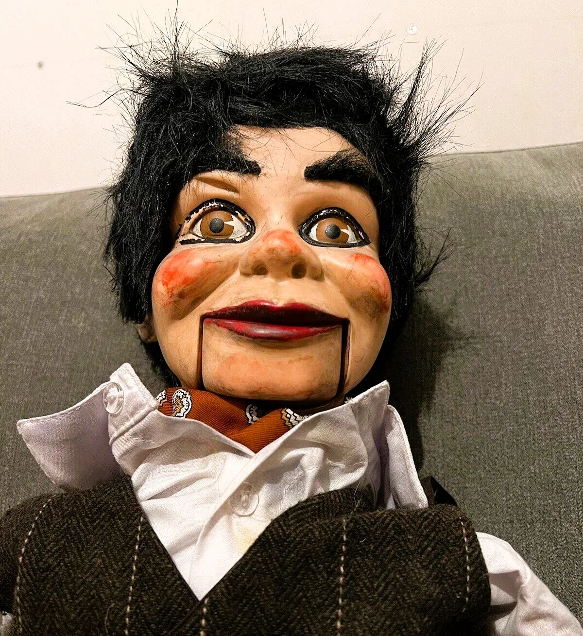  Lord Luck Puppet Used By The Late Paul Ritter In Friday Night Dinner 