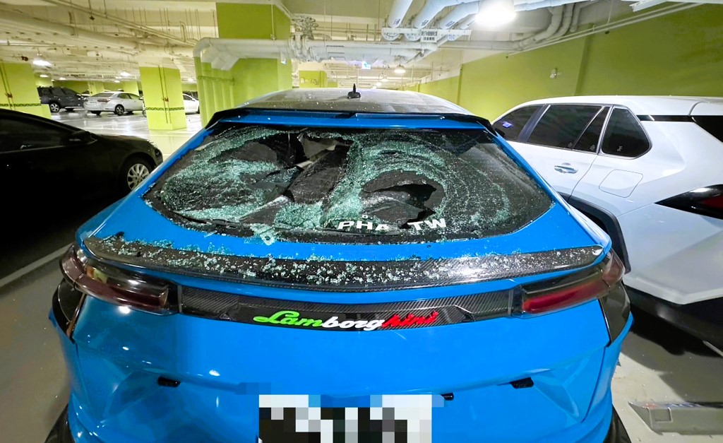 Two men arrested for smashing a rented £300,000 Lamborghini Urus with baseball bats in Taiwan after a bar argument. The suspects face charges of damage and intimidation.