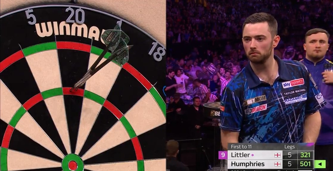 Luke Littler Hits Perfect Nine Darter To Win Premier League Final