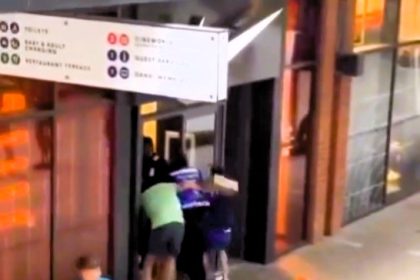 Four young shoplifters stole trainers from a Nike shop near Wembley Stadium, evading a security guard and fleeing on foot.