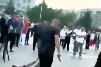 A 54-year-old street dancer, Zhao, was tragically stabbed to death in Songyuan City, China, by a disgruntled spectator. The suspect, arrested on-site, claimed he disliked the performance.