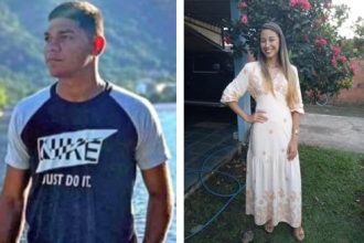 Two young people, Júlia Santos de Oliveira and João Pedro Ramos das Neves, found dead in a car in Itaguaí, Brazil, may have died from accidental carbon monoxide poisoning.