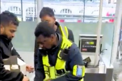 An alleged thief was stopped at M&S for stealing wine, then let go with his reusable bag. Locals mock the incident, highlighting the store's lenient policy on theft.