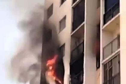 A tragic building fire in Brazil forced a couple and their baby to jump from their seventh-floor flat, leading to their deaths as the flames quickly engulfed them.