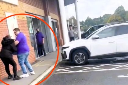 A pregnant woman was caught allegedly stealing from Currys, sparking a heated confrontation with staff at Chichester's Portfield Retail Park, witnessed by shocked customers.