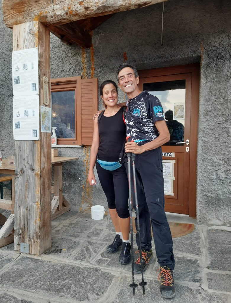 Two climbers found dead in each other’s arms on Mont Blanc after freezing temperatures and strong winds, following a frantic call for help during a snowstorm.