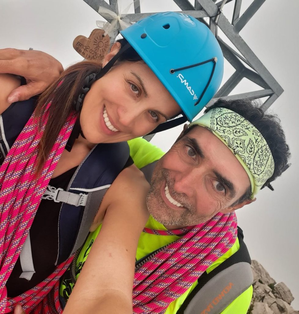 Two climbers found dead in each other’s arms on Mont Blanc after freezing temperatures and strong winds, following a frantic call for help during a snowstorm.