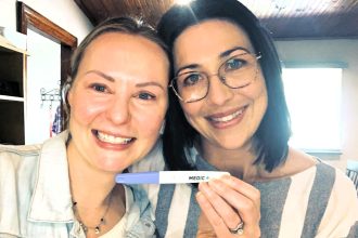 After cancer took her chance to conceive, Amy's dream of motherhood came true thanks to her best friend Karla, who became her surrogate and gave birth to baby Jack.