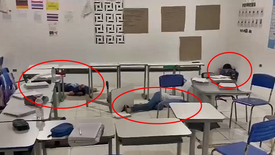 Tragic school shooting in Brazil: 14-year-old boy kills three classmates before taking his own life. Authorities investigate how the teen obtained the weapon.