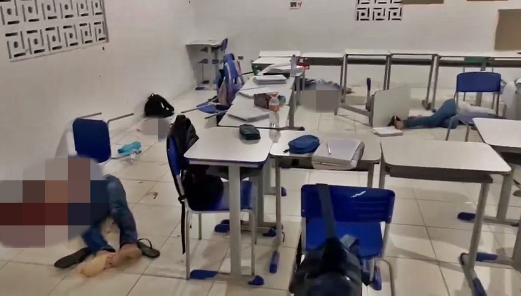 Tragic school shooting in Brazil: 14-year-old boy kills three classmates before taking his own life. Authorities investigate how the teen obtained the weapon.