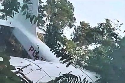 Pilot miraculously survives after crashing small plane near Manaus, Brazil, narrowly missing cars. Authorities investigate possible links to drug trafficking or mining.