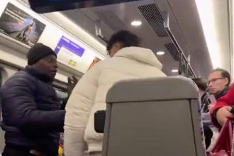 A heated row over a bag on a train seat escalated into violence as one passenger was punched six times. Shocking incident at Paddington Station leaves many stunned.