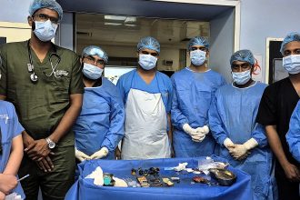 15-year-old Aditya Sharma dies after surgery to remove 56 foreign objects from his stomach, with complications leading to infection and intestine rupture.