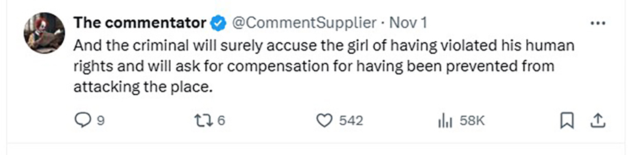 Brave shop worker in Argentina chases off knife-wielding thief with a bigger blade, foiling robbery attempt in a Crocodile Dundee-style showdown caught on video.