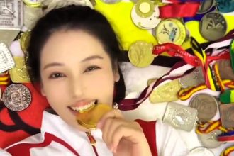 Retired Olympic gymnast Wu Liufang banned on Douyin for risqué content, sparking debate. Former champion defends her choices, gaining both criticism and support.