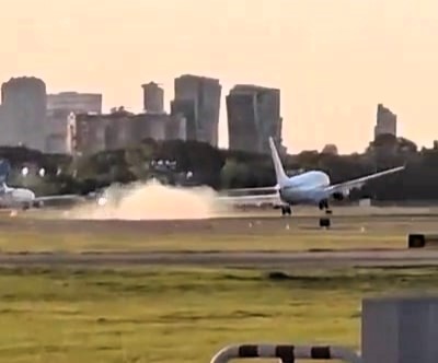 Flybondi plane bounces on landing in Buenos Aires with 179 passengers, sparking controversy over airline safety. Airline defends incident as safe despite viral video.