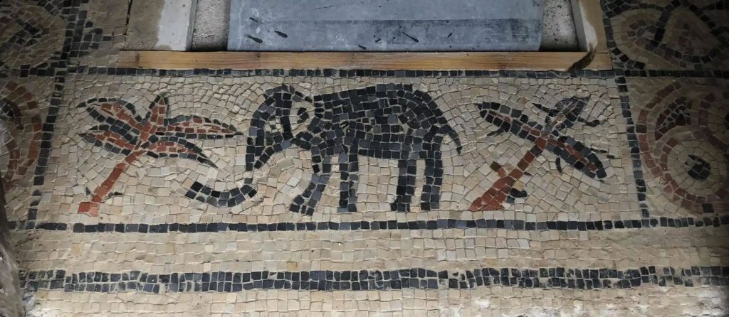 Volunteers recreate a Roman villa mosaic in Somerset using 140,000 hand-cut cubes of stone and tile. After five years, this stunning work revives ancient designs with authenticity.