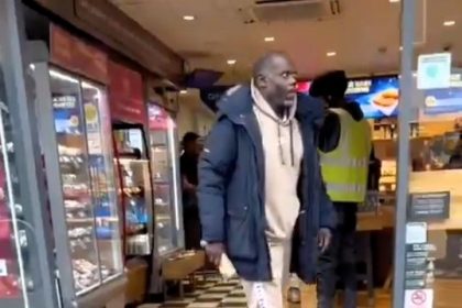 A shoplifter casually snatched a sandwich from Greggs in Hammersmith, London, making a slow getaway that stunned onlookers. The incident highlights rising shoplifting cases.