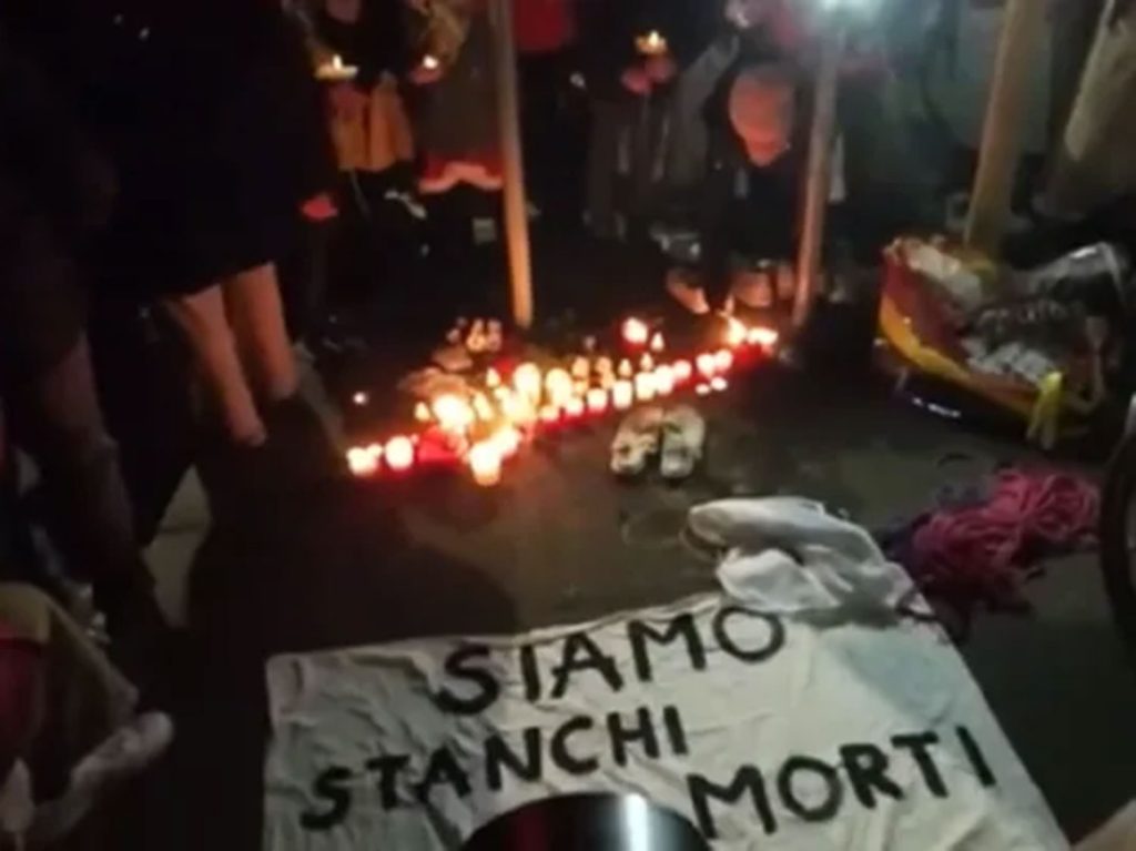 Aspiring nurse Rocío Espinoza Romero, 34, died a hero in Milan after saving her twin toddlers from an oncoming lorry. The driver was arrested for dangerous driving and fleeing the scene.