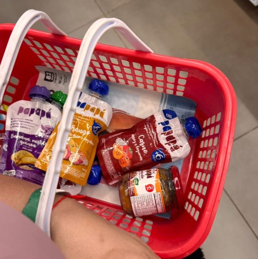 Influencer who eats 'up to 14 jars of baby food a day' as part of