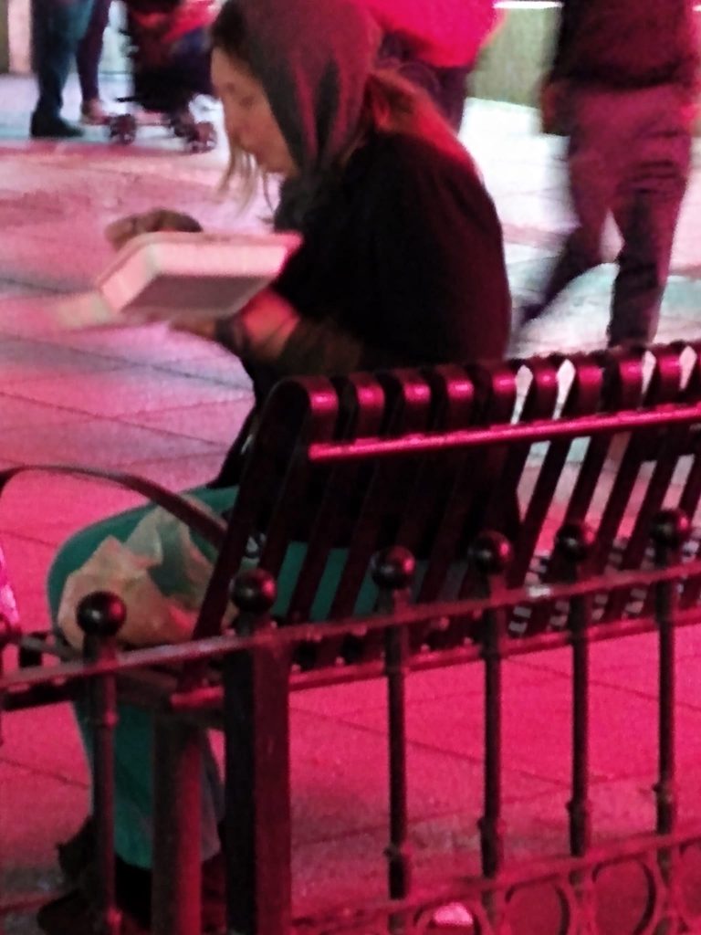 Former Russian figure skater Elena Gouliakova, once a star of "Holiday On Ice," now lives on the streets of Monterrey, Mexico, accompanied by her dogs, relying on handouts.