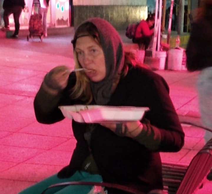 Former Russian figure skater Elena Gouliakova, once a star of "Holiday On Ice," now lives on the streets of Monterrey, Mexico, accompanied by her dogs, relying on handouts.