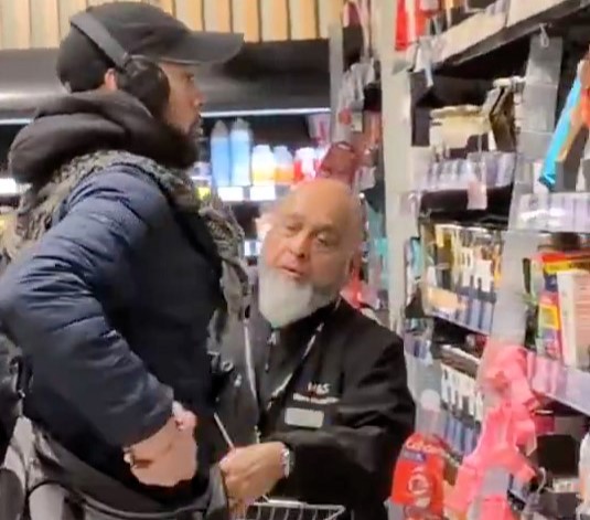 Casual shoplifter caught on camera stealing from Marks & Spencer Holborn branch, sparking outrage online with 5M+ views. Public calls for tougher measures on theft.