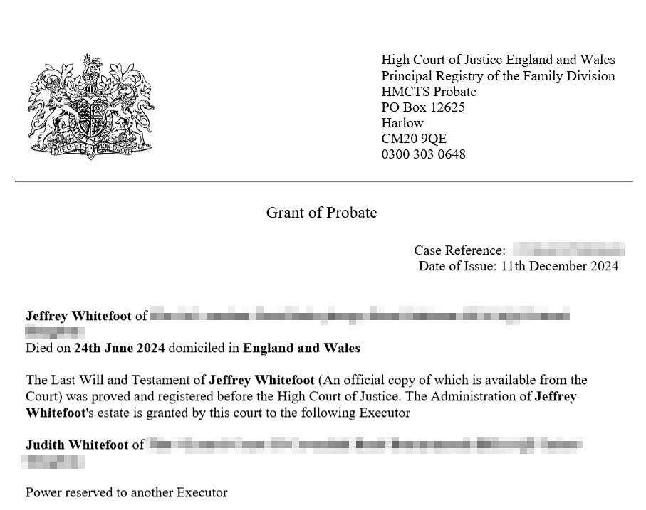 Busby Babe Jeff Whitefoot leaves £200,000 fortune to his children after passing away at 90, 11 months after his wife of 65 years. A football legend and FA Cup winner.