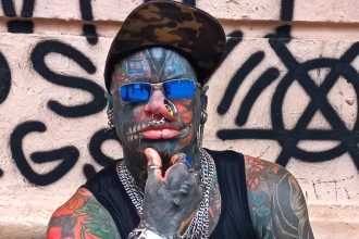 Meet the world's 'most modified man,' Marcelo Ribeiro, and his tattooed, body-mod enthusiast girlfriend Deby, as they share their unique love story and striking transformations.