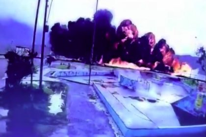 Pilot dies as plane overshoots runway in Brazil, bursts into flames, but 4 passengers, including young children, miraculously survive. Crash investigation underway.