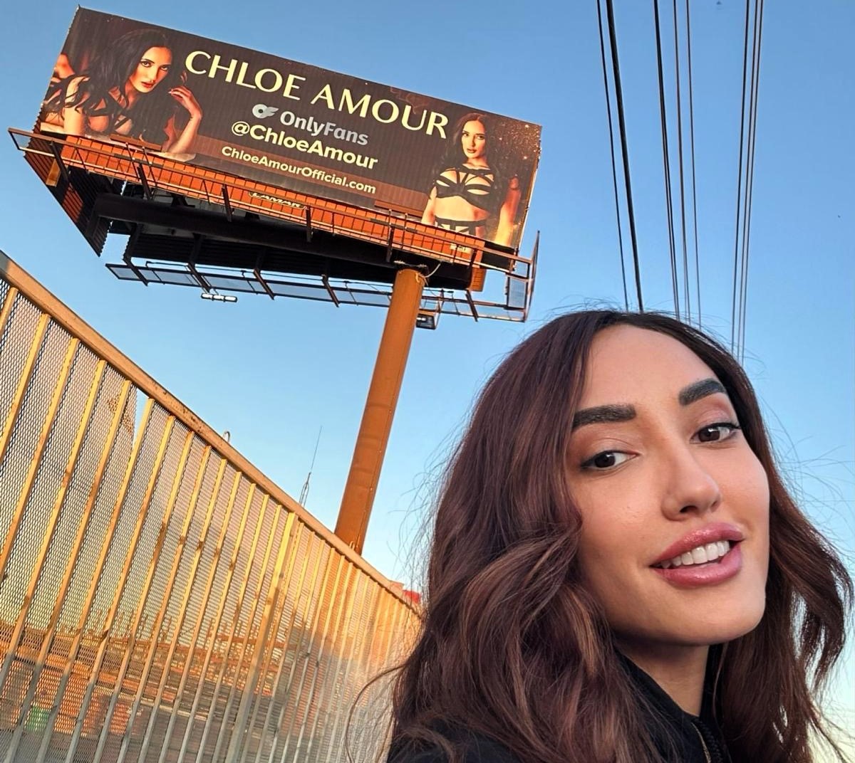 OnlyFans model spends £8,000 a month on raunchy billboard through City of  Sin to rake in the cash | Need To Know