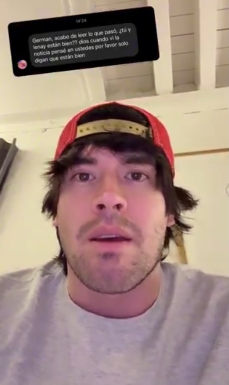 YouTuber Germán Garmendia narrowly avoided the New Orleans truck attack, leaving a party just 15 minutes before a vehicle plowed into the crowd, killing 15 and injuring 30.