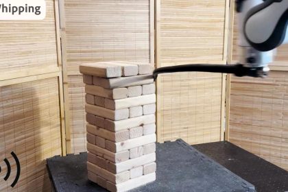 Scientists at UC Berkeley have developed an AI-powered robot that masters Jenga with a whip technique, learning in just 85 minutes to pull off moves requiring human dexterity.