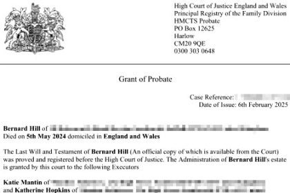 Titanic and Lord of the Rings star Bernard Hill left £206,415 in his will, mostly to his son Gabriel. Fans were outraged after BAFTA omitted him from their tribute.