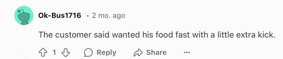 Social media comment on the post of A delivery driver in China unleashed kung fu-style moves on security guards in a dramatic street fight, knocking them down with kicks and punches before bystanders intervened.